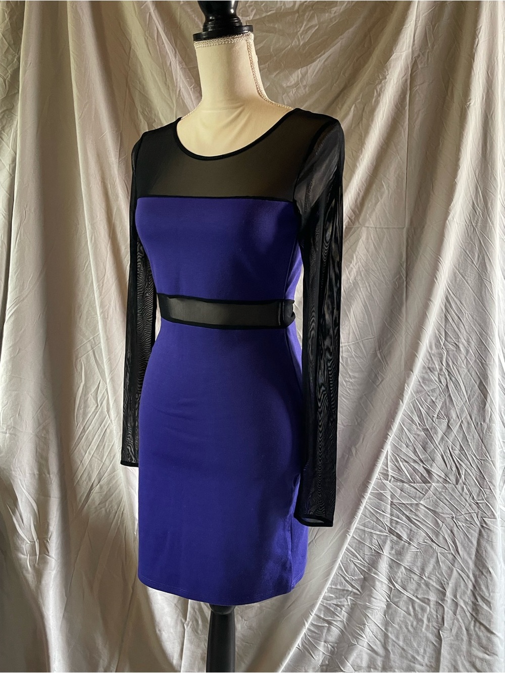 Vintage Y2k Bodycon Longsleeve Mini Dress